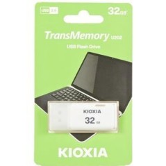 KIOXIA TransMemory U202 32GB USB 2.0 Flash Drive - Fast, Reliable, and Stylish White USB Stick